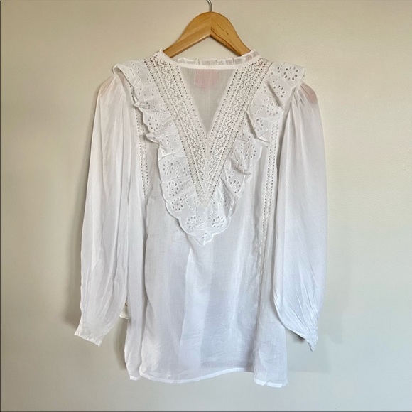 Show Me Your MuMu French Cotton Blouse - Picture 6 of 11